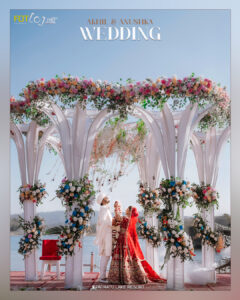 Professional wedding photographer capturing ceremony in Ranchi